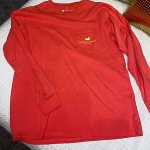 Southern Marsh - Long Sleeved Coral Tee - Size Large